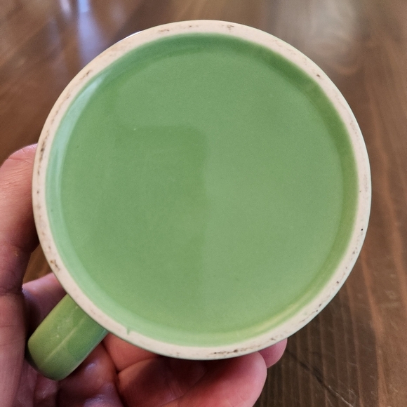 Cozumel Mexico Coffee Mug Green & White Swordfish Ocean Tea Cup - Picture 6 of 7